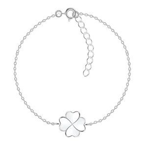 Sterling Silver Clover Bracelet
